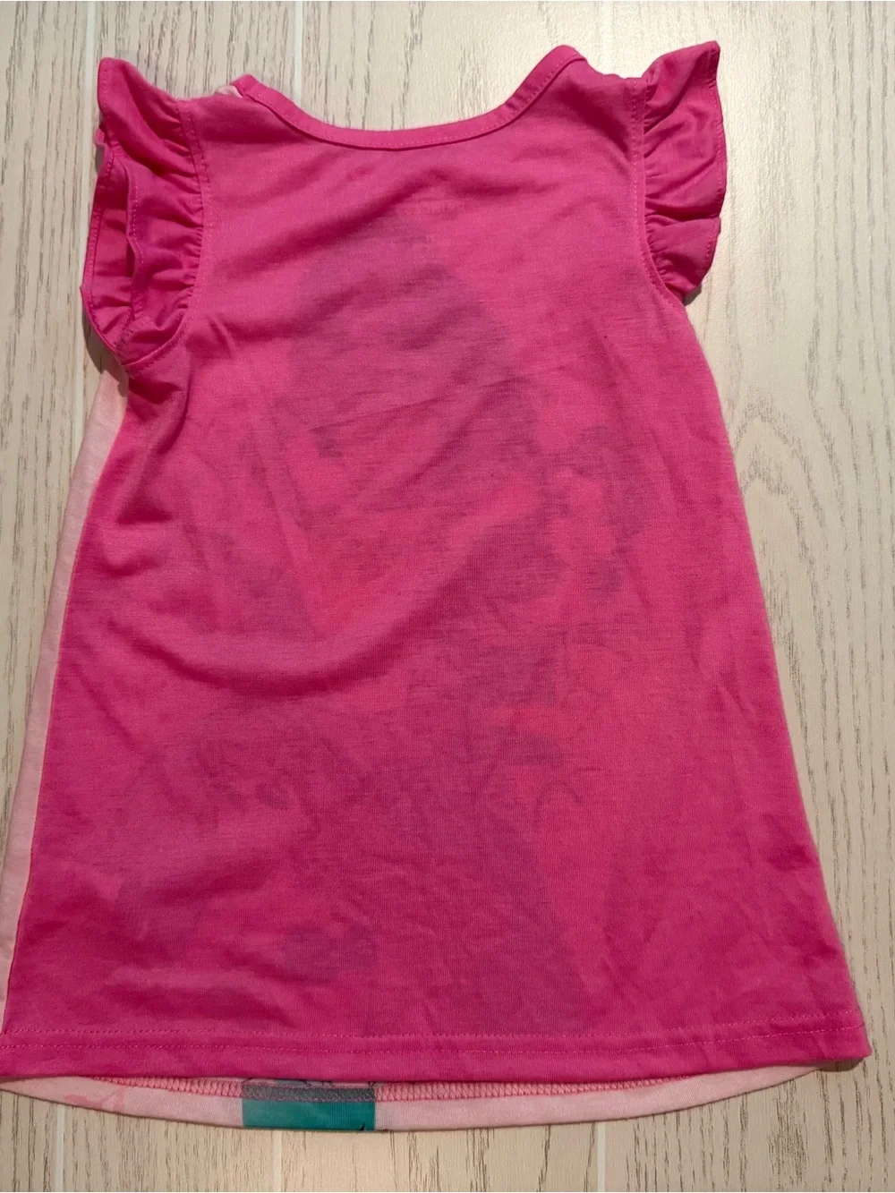 Disney Princess Nightgown Girls 2T Pink Ariel Belle Moana Cinderella Pajamas - Picture 5 of 6